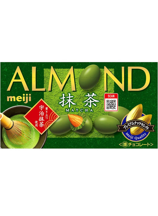 Meiji Almond Chocolate Matcha