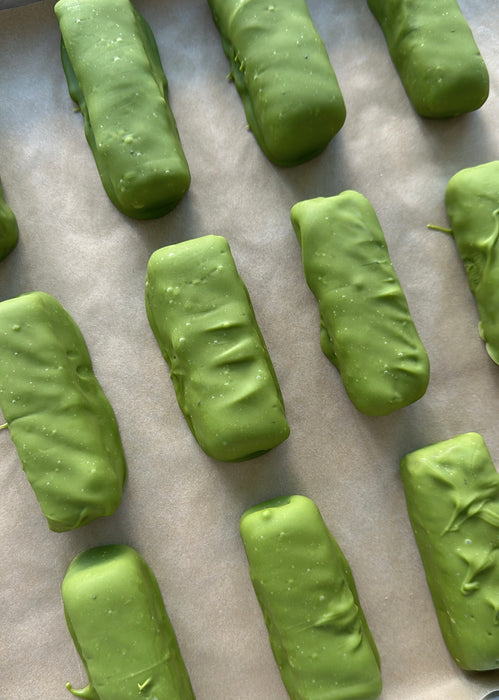 Matcha Twix Bars