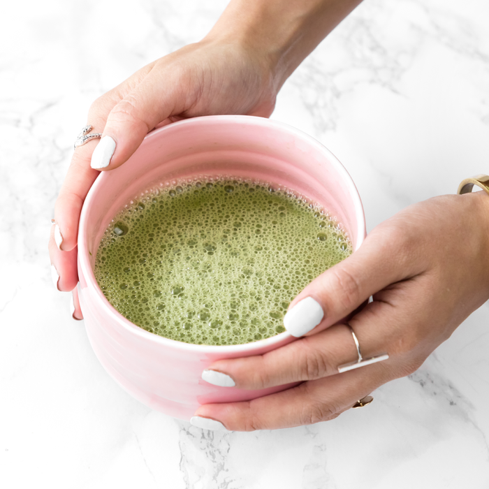 Pretty Pink Matcha Bowl